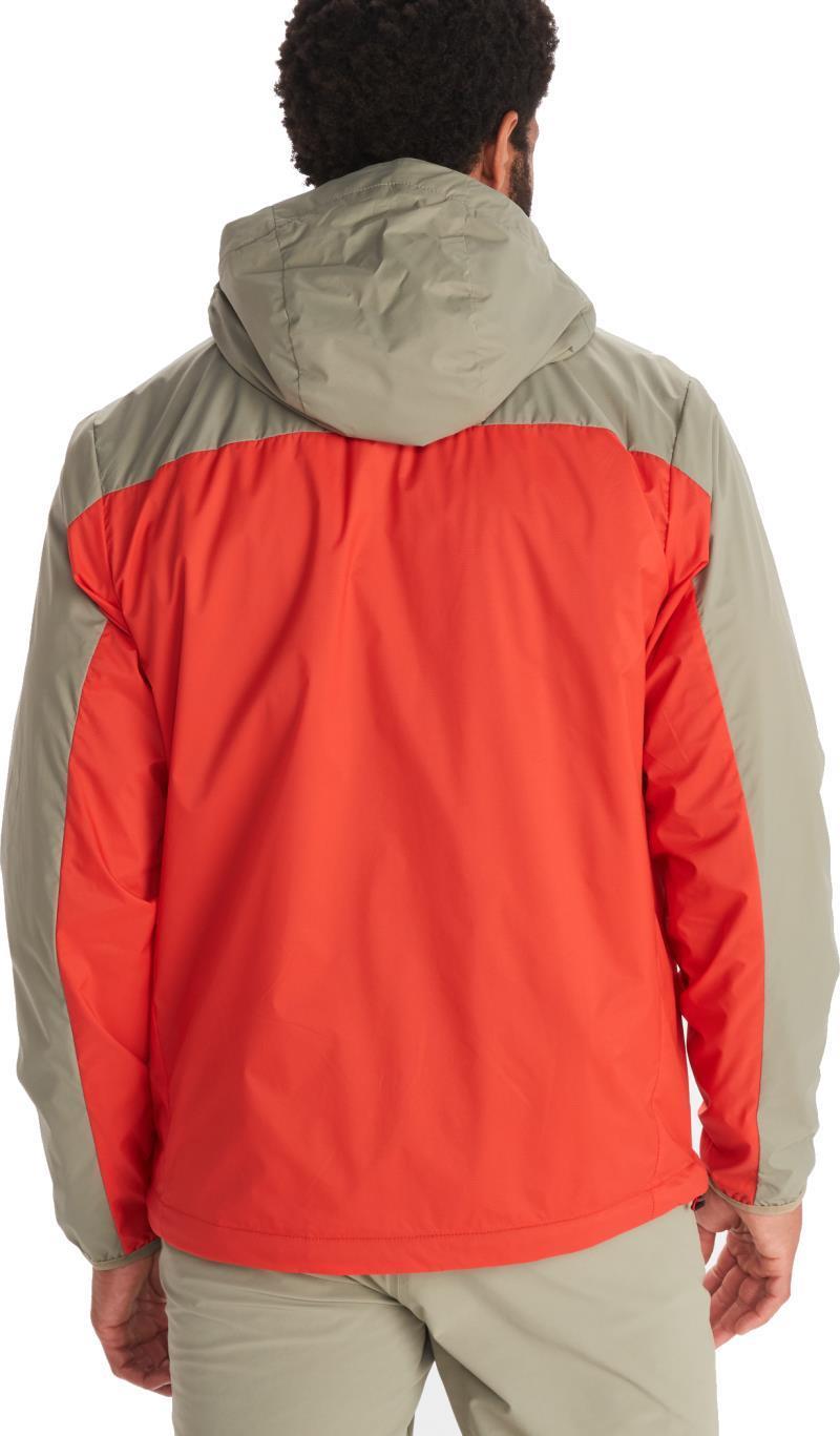 Ether DriClime Hoody - Mens - Vetiver / Victory Red 3