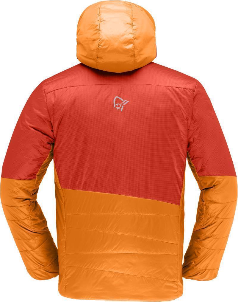 Falketind Thermo60 Hood - Mens - Arednalin / Orange Popsicle 2