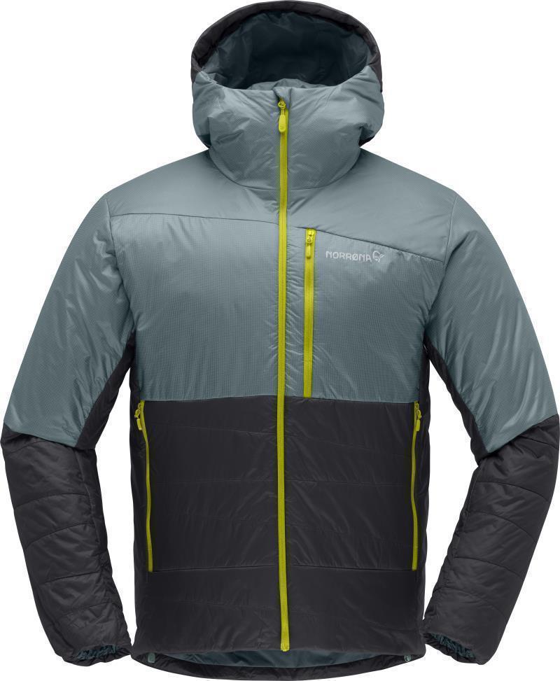 Falketind Thermo60 Hood - Mens - North Atlantic / Caviar 1