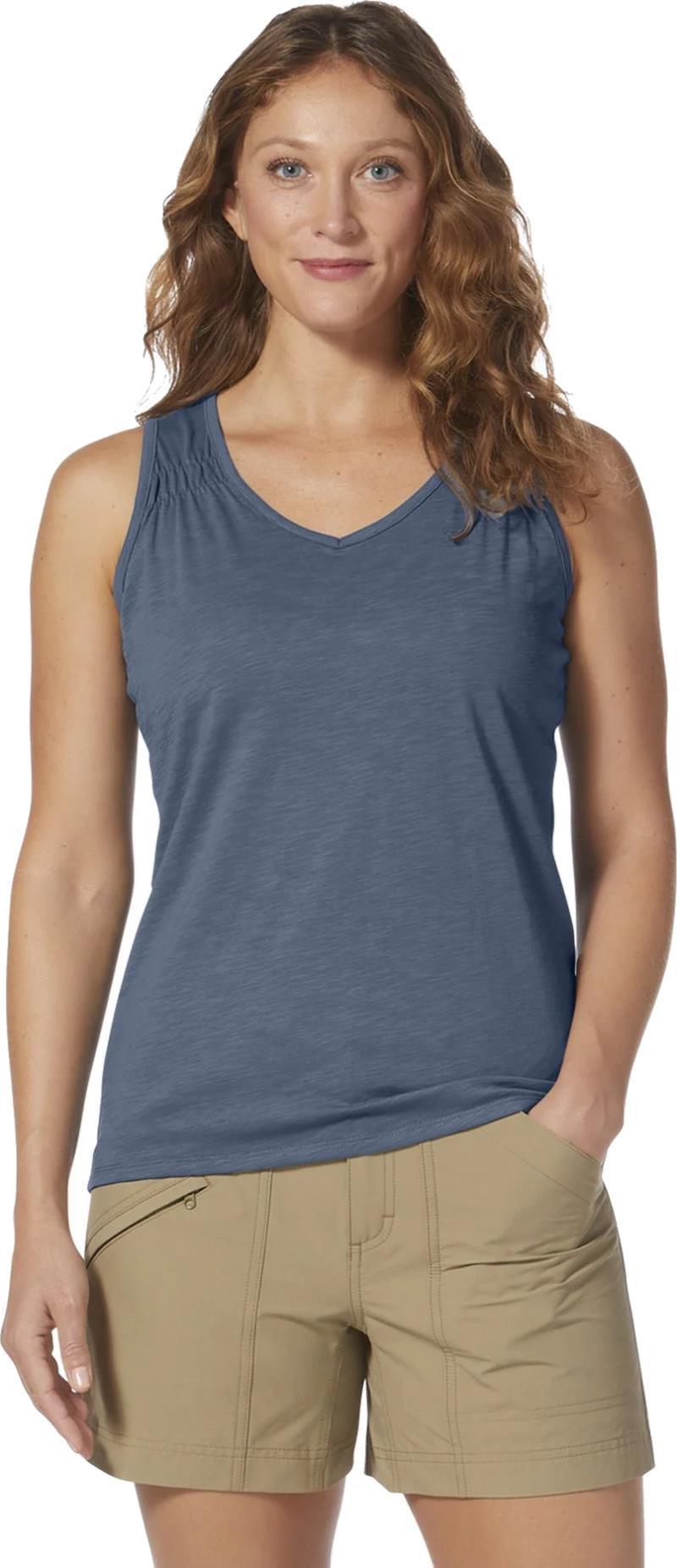 Featherweight Slub Tank - Womens - Sea 2