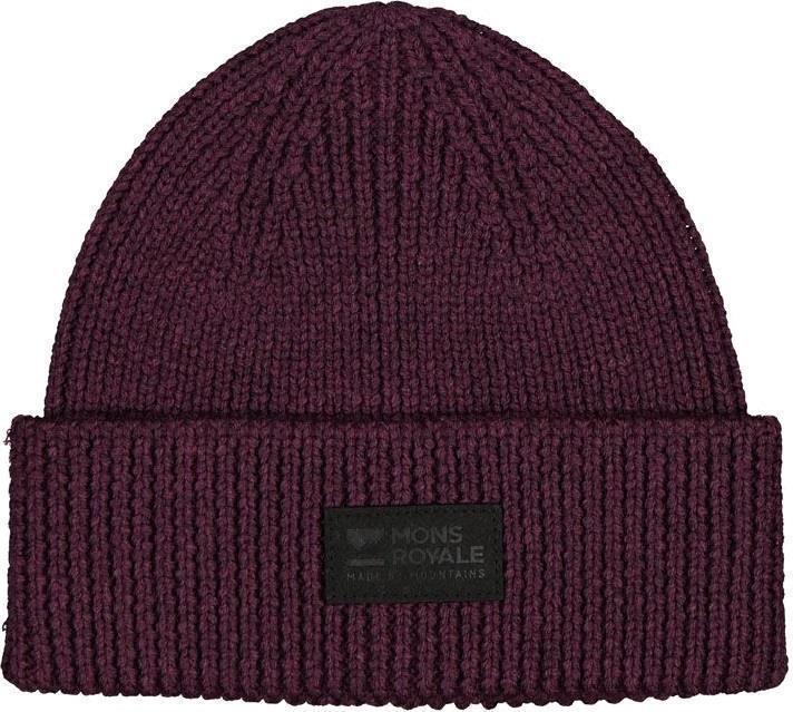 Fishermans Beanie - Wine Marl 1