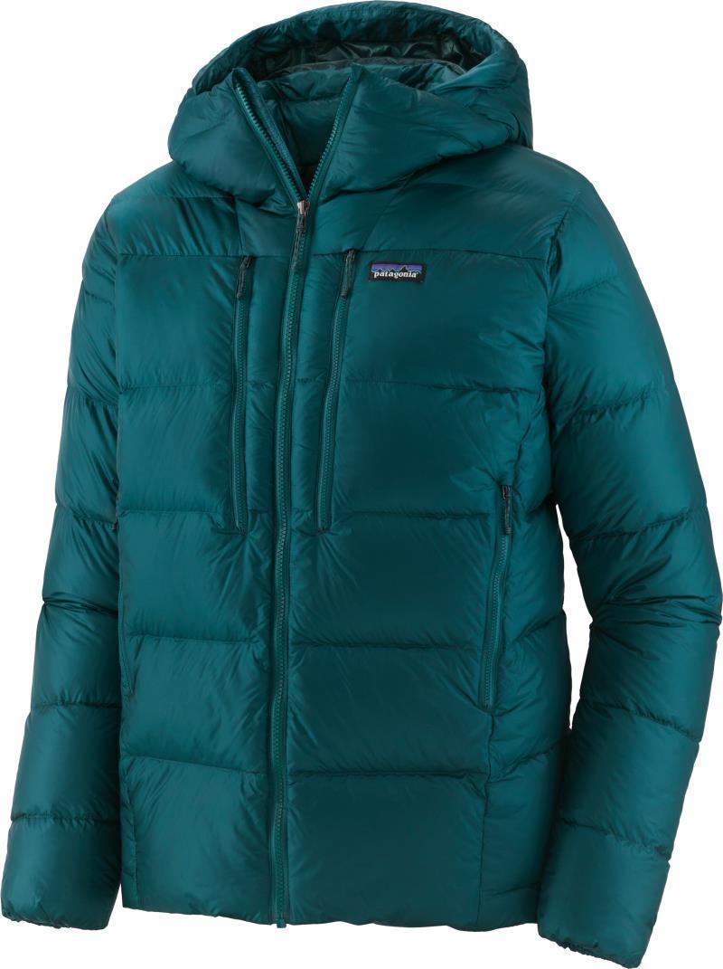 Fitz Roy Down Hoody - Mens - Dark Borealis Green 1