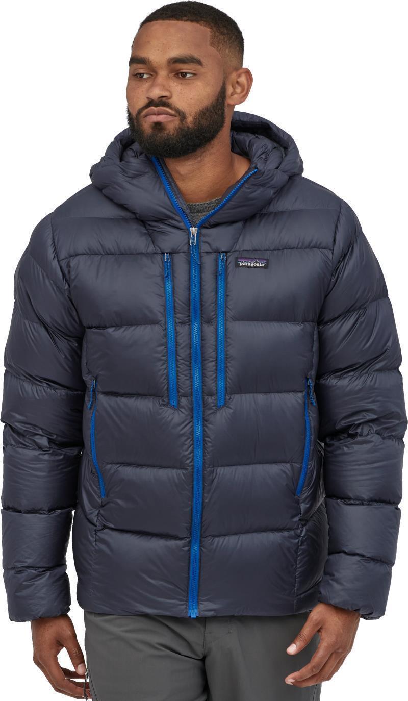 Fitz Roy Down Hoody - Mens - Smolder Blue 2