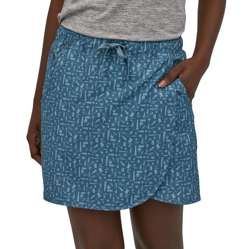 Fleetwith Skort - Swamp Stamp / Pigeon Blue 2