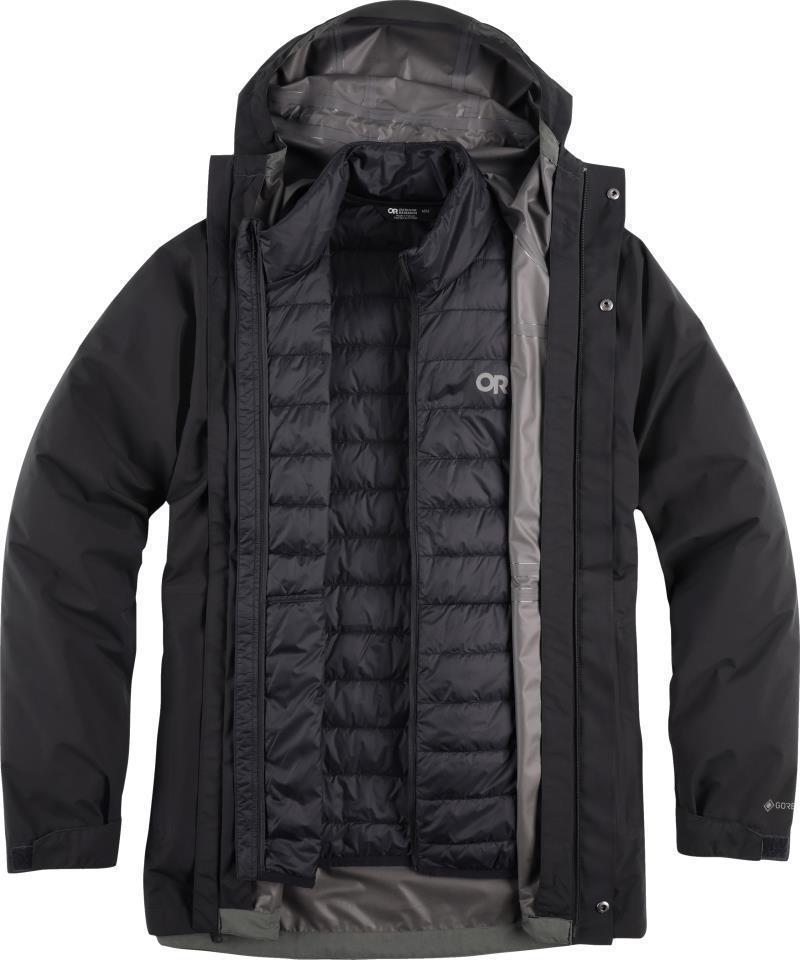 Foray 3-in-1 Parka - Mens - Black 1