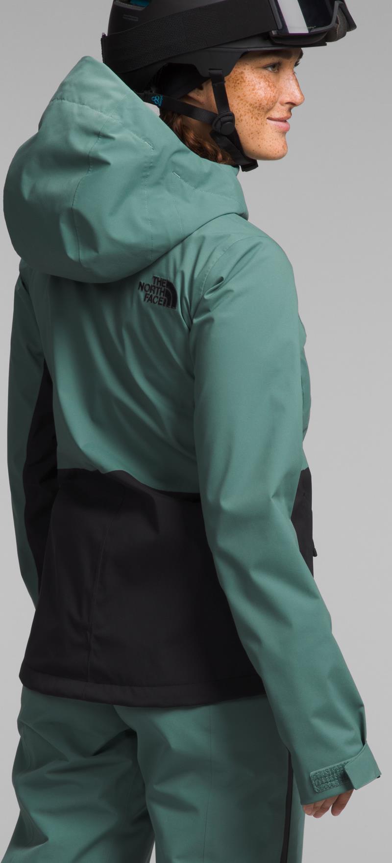 Freedom Stretch Jacket - Womens - Dark Sage / TNF Black 2
