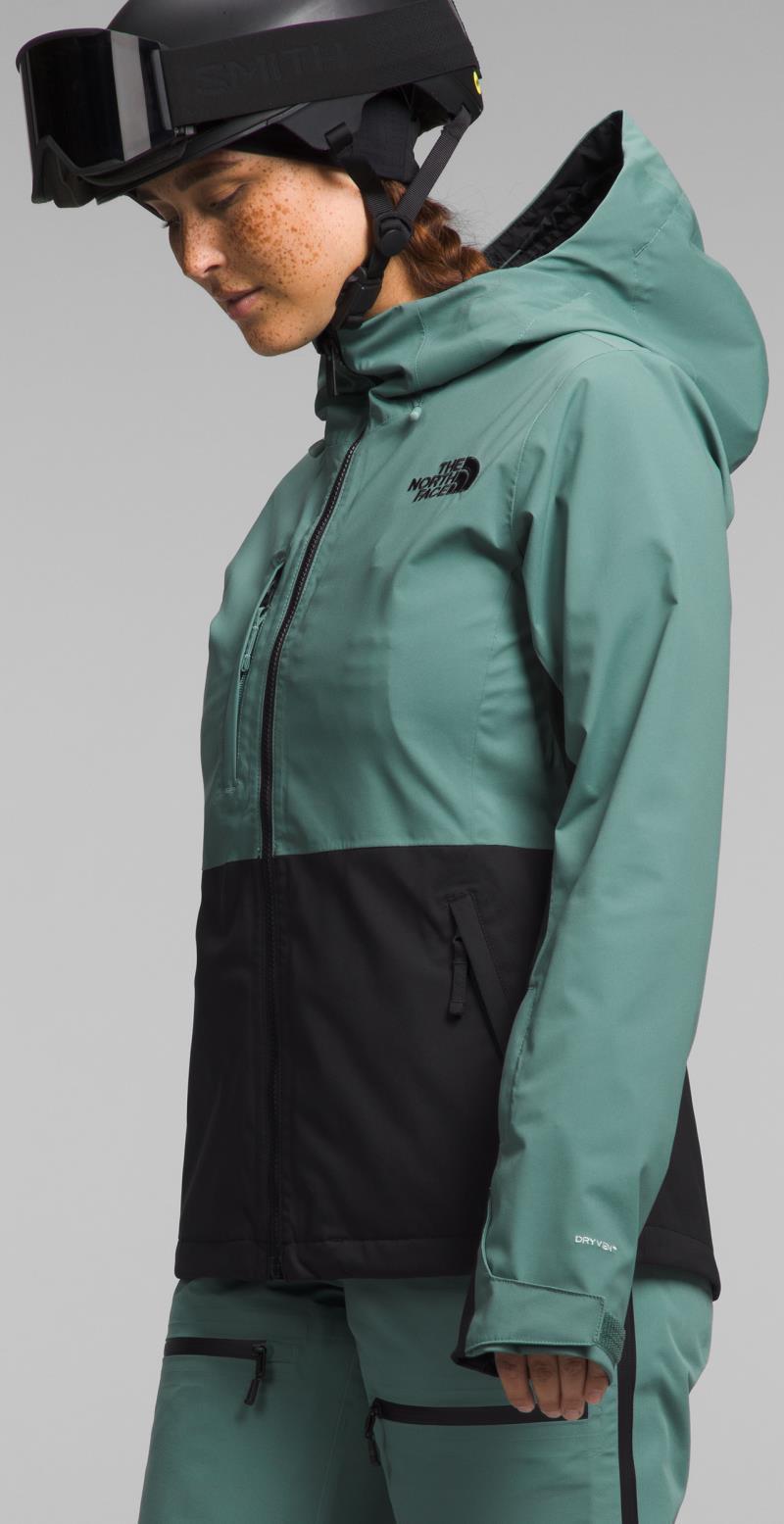 Freedom Stretch Jacket - Womens - Dark Sage / TNF Black 3