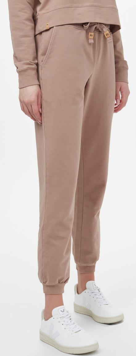 French Terry Fulton Jogger - Womens - Mushroom 3