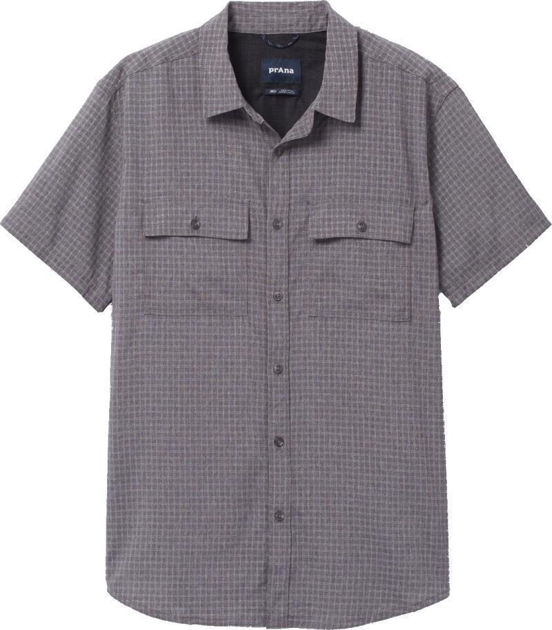 Garvan SS Shirt - Mens - Charcoal 1