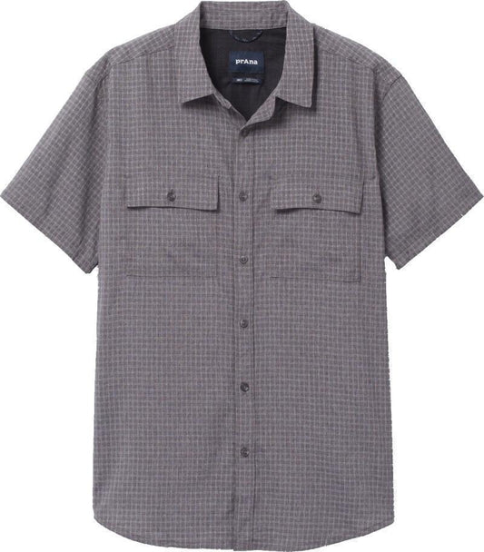 Garvan SS Shirt - Mens - Charcoal 1