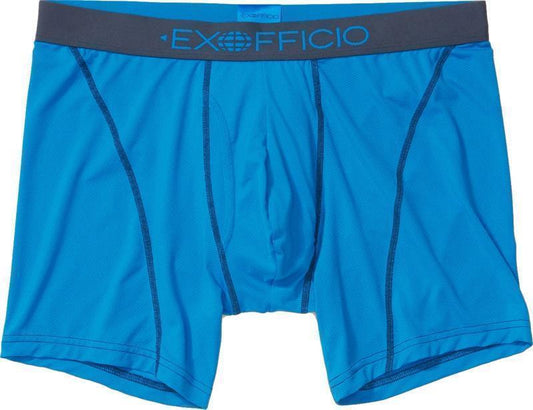 Give-N-Go Sport 2.0 Boxer Brief 6" - Mens - Clear Blue / Navy 1