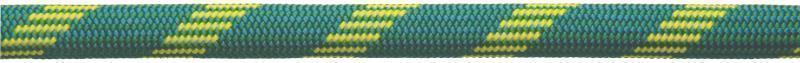 Glider, 10.2mm x 60m - 2x-Dry, Bi-Pattern - Green / Yellow 3