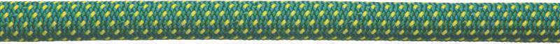 Glider, 10.2mm x 60m - 2x-Dry, Bi-Pattern - Green / Yellow 4