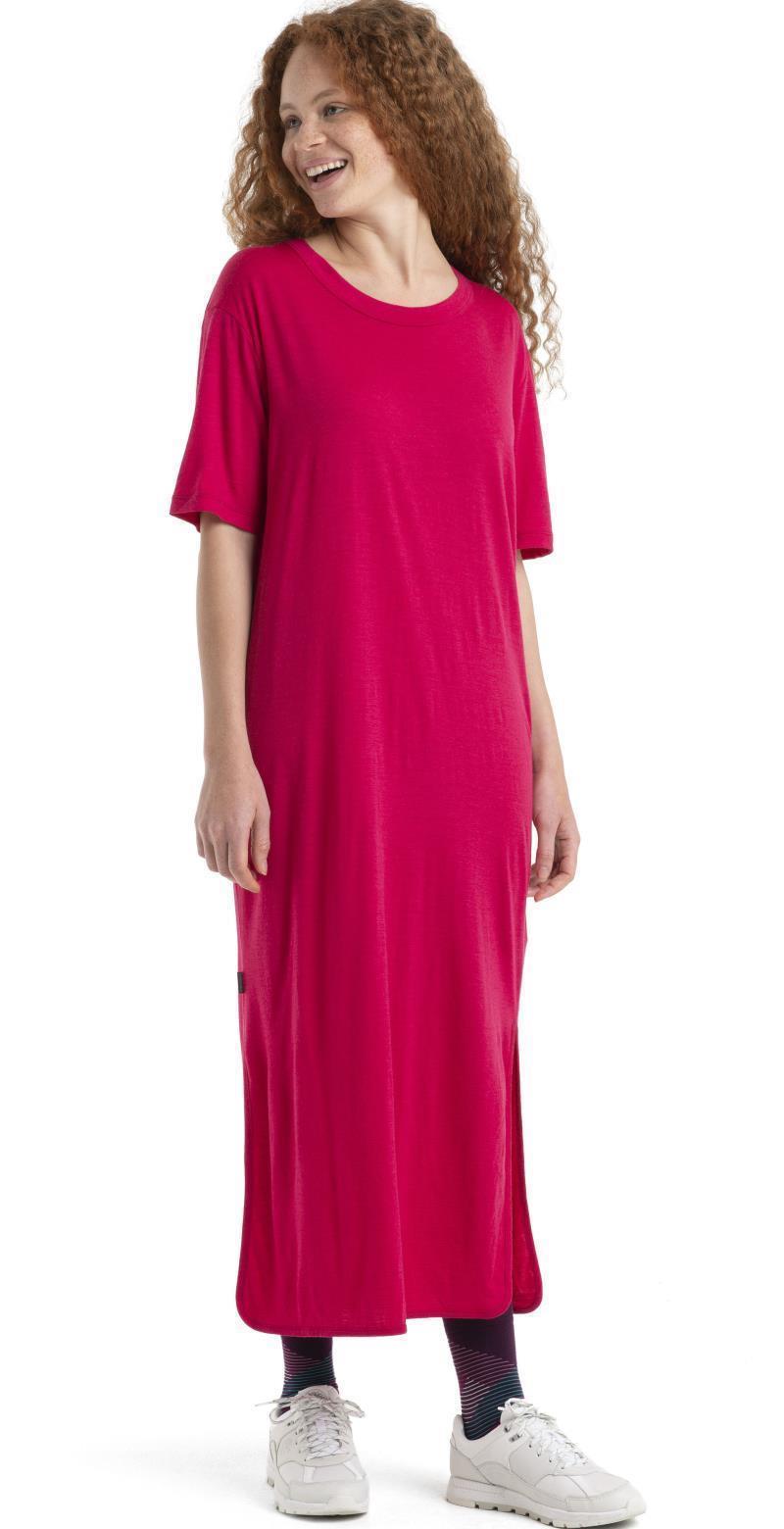 Granary Tee Dress - Electron Pink 1