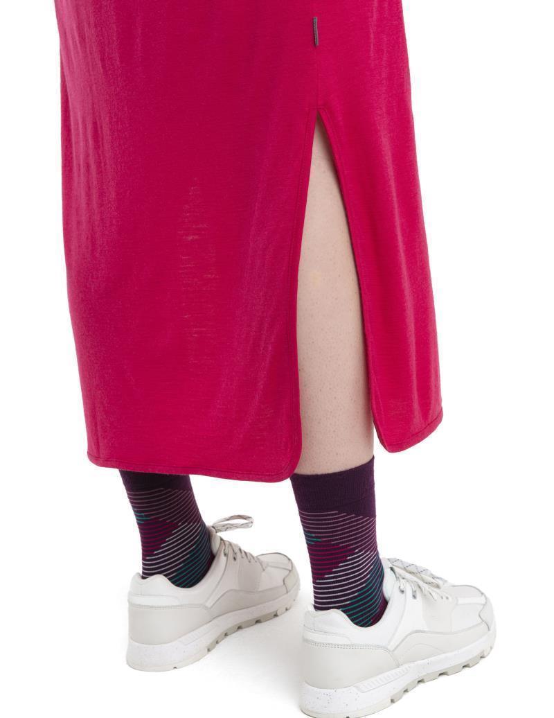 Granary Tee Dress - Electron Pink 4