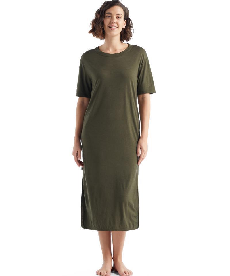 Granary Tee Dress - Loden 2