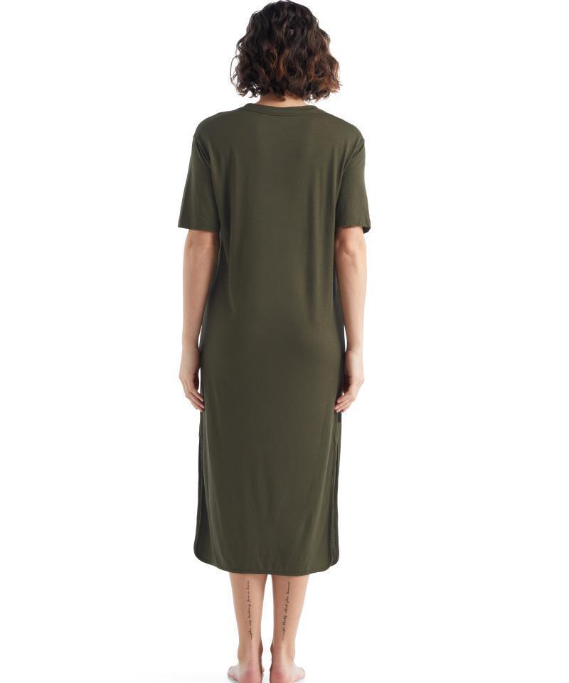 Granary Tee Dress - Loden 3