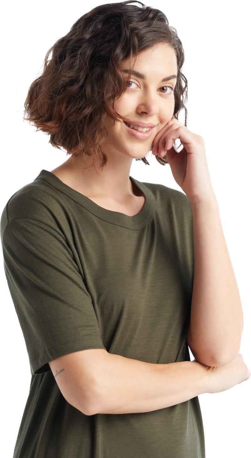 Granary Tee Dress - Loden 4