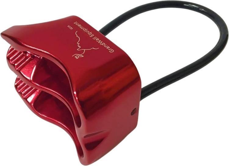 Grandwall Belay Device - Burgundy 1