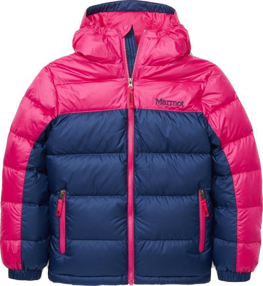Guides Down Hoody - Kids - Arctic Navy / Very Berry 1