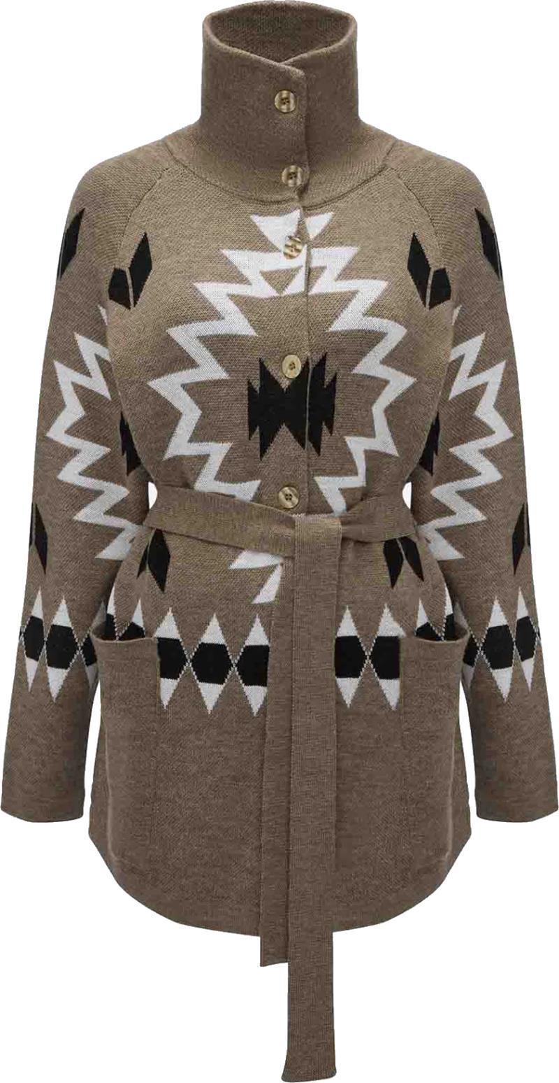 Haldi Coat - Womens - Brown 1