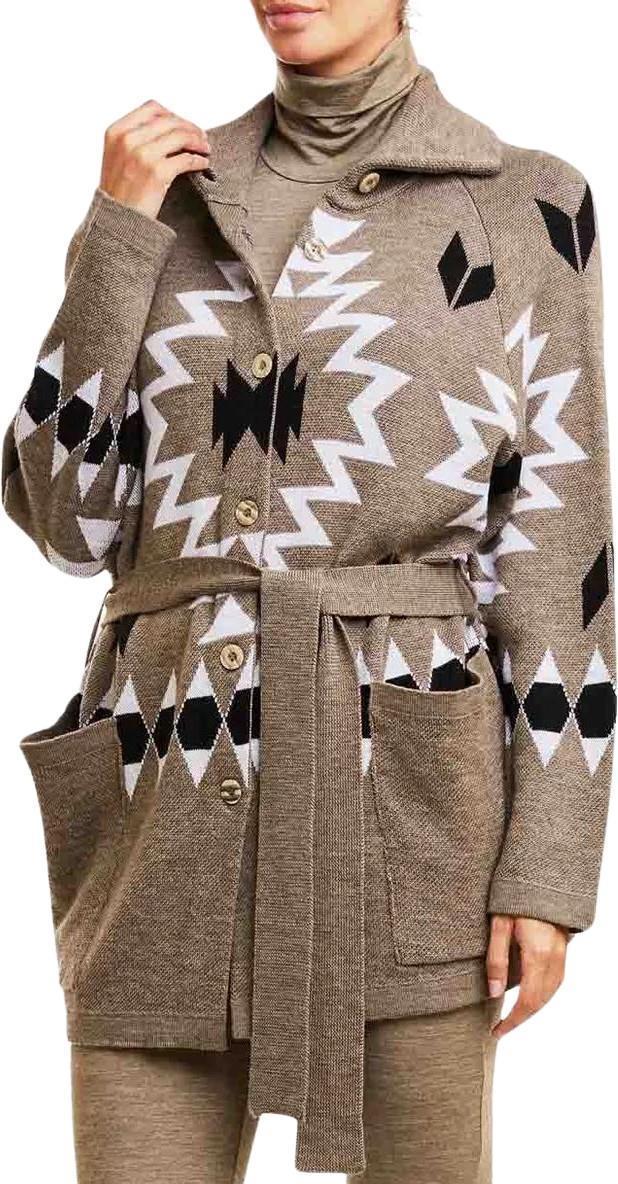 Haldi Coat - Womens - Brown 2