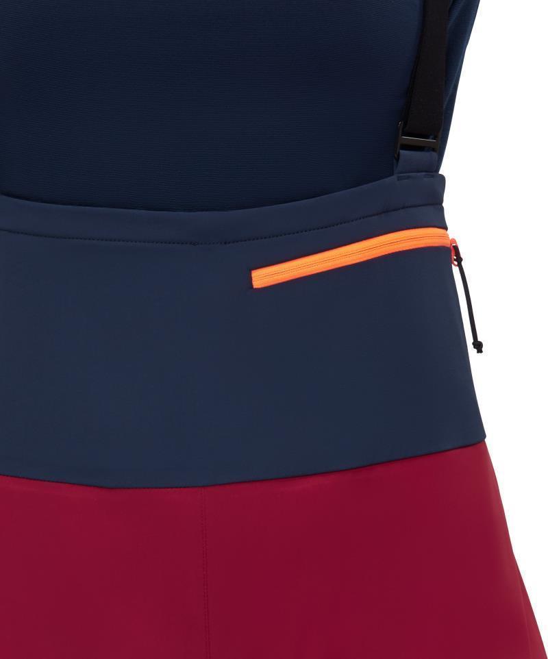 Haldigrat HS Bib Pants, Reg - Womens - Blood Red / Marine 5