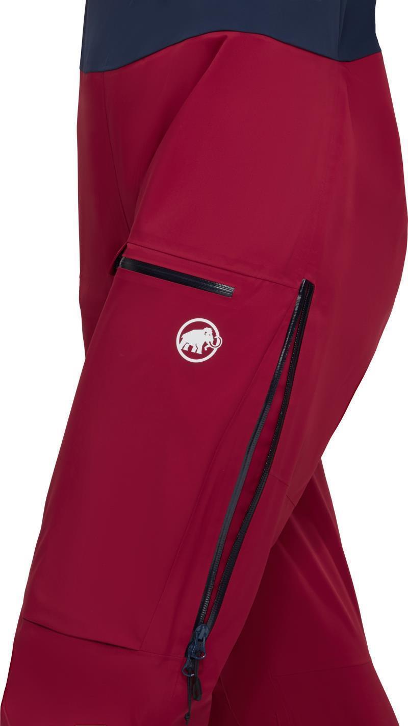 Haldigrat HS Bib Pants, Reg - Womens - Blood Red / Marine 6