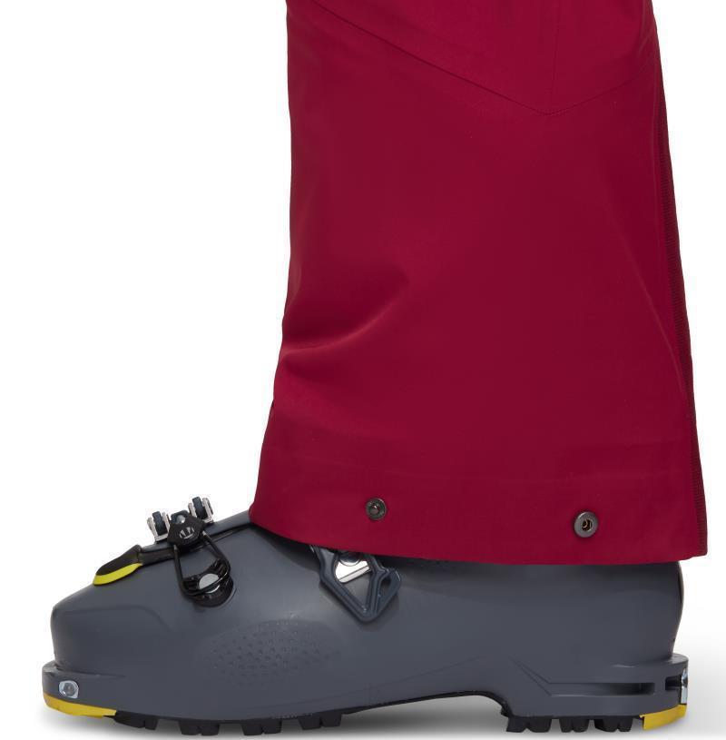 Haldigrat HS Bib Pants, Reg - Womens - Blood Red / Marine 7