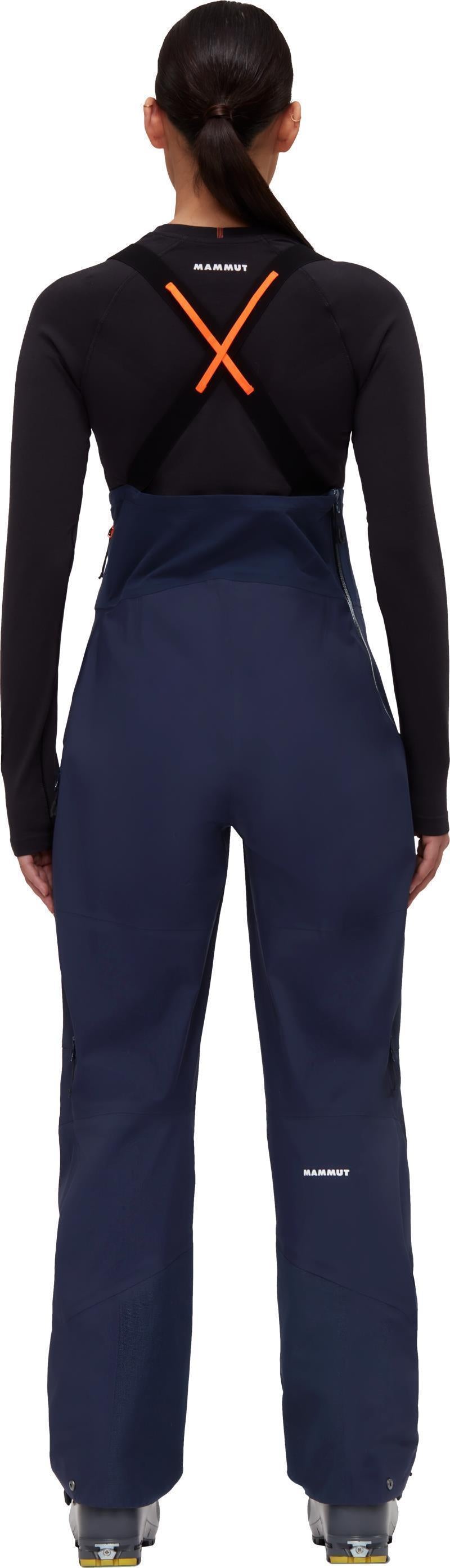 Haldigrat HS Bib Pants, Reg - Womens - Marine / White 4