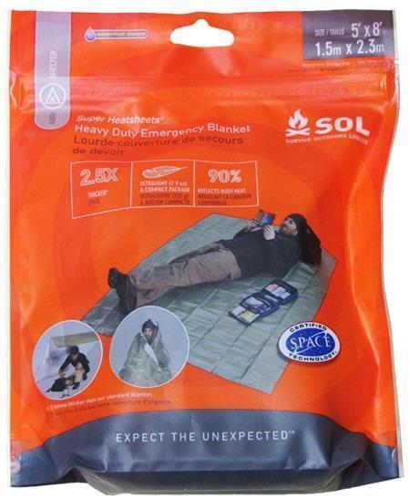 Heavy Duty Emergency Blanket - OD Green 1