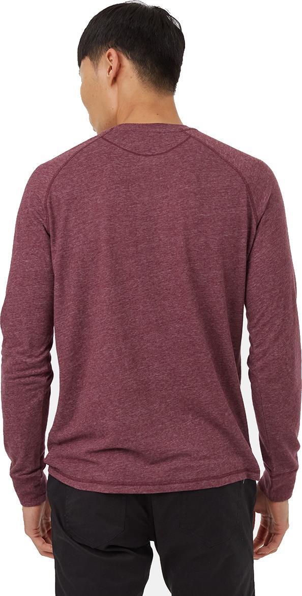 Hemp Classic Henley LS - Mens - Fig Heather 2