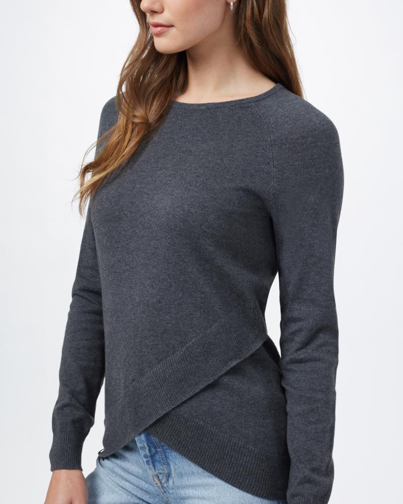 Highline Cotton Acre Sweater - Womens - Dark Grey Heather 3