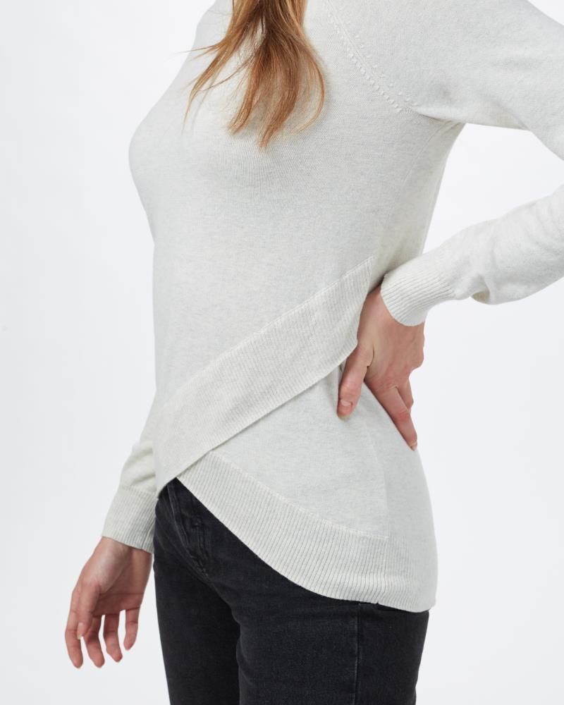 Highline Cotton Acre Sweater - Womens - Elm White Heather 3