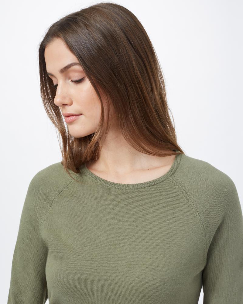 Highline Cotton Acre Sweater - Womens - Lichen Green 4