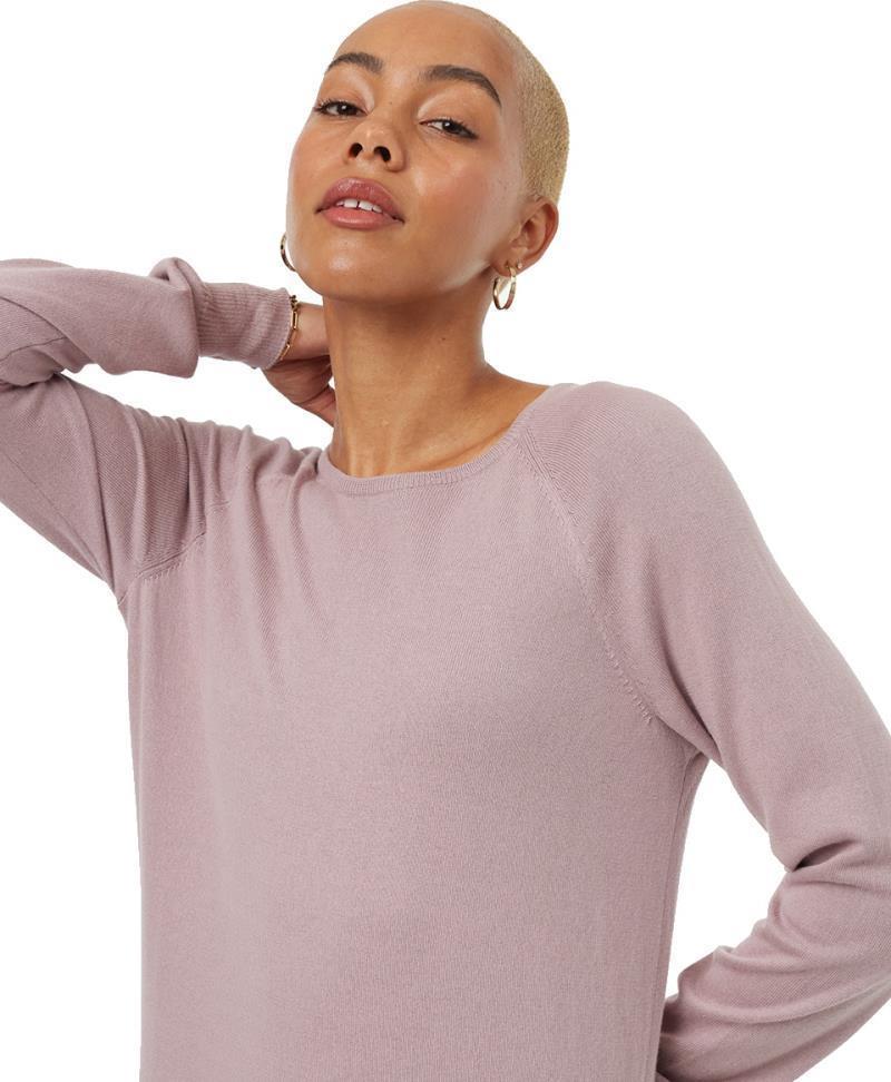 Highline Cotton Acre Sweater - Womens - Lilac Chalk 2