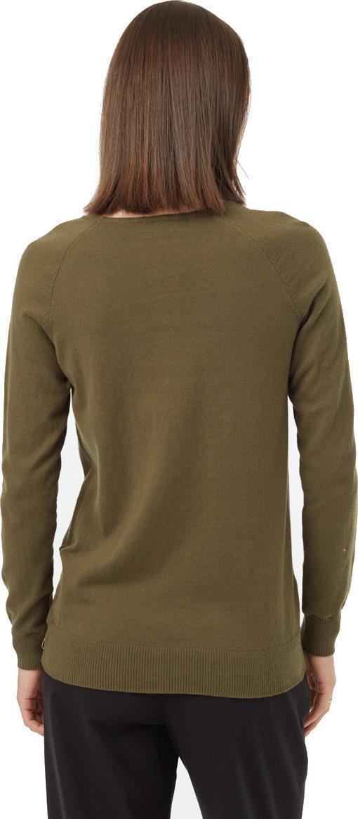 Highline Cotton Acre Sweater - Womens - Olive Night Green 3