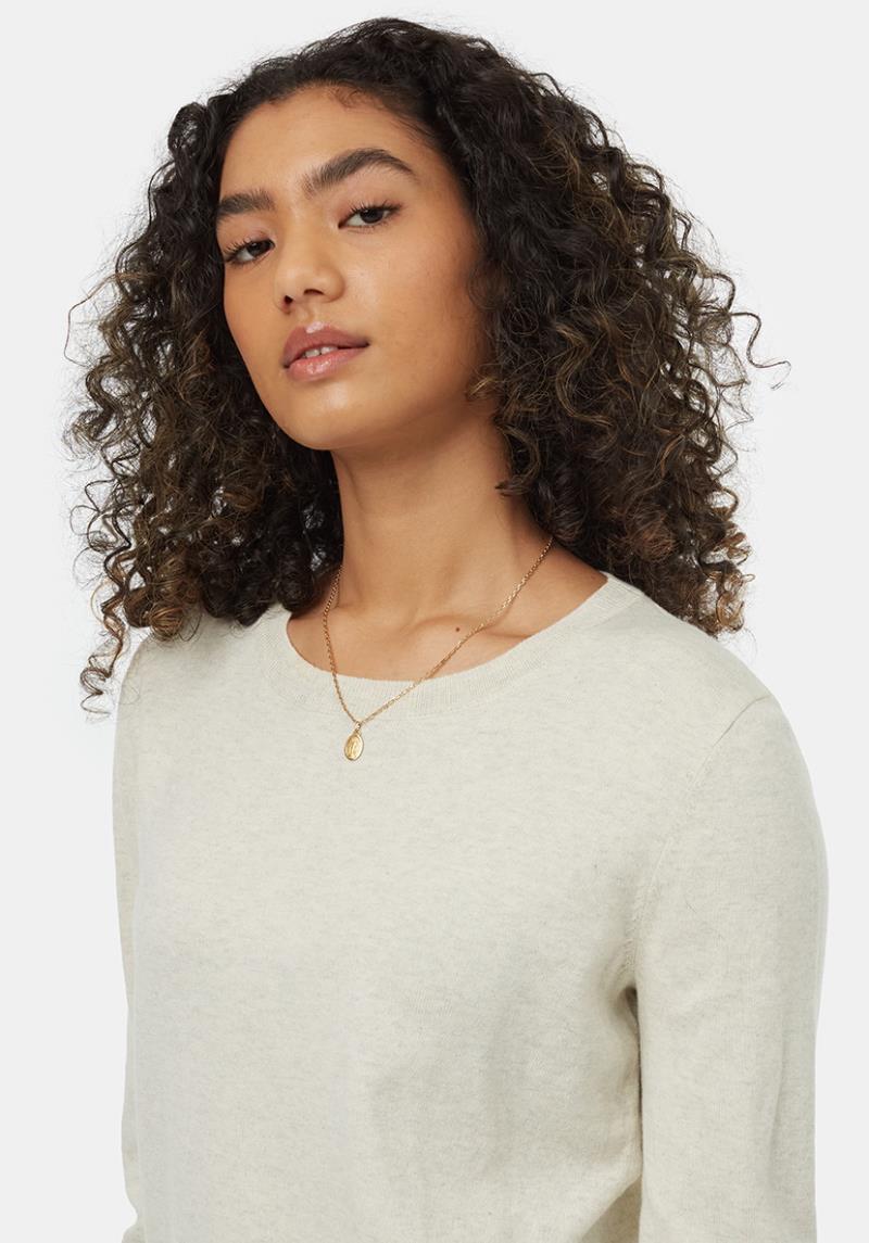 Highline Fine Gauge Sweater - Womens - Elm White Heather 3