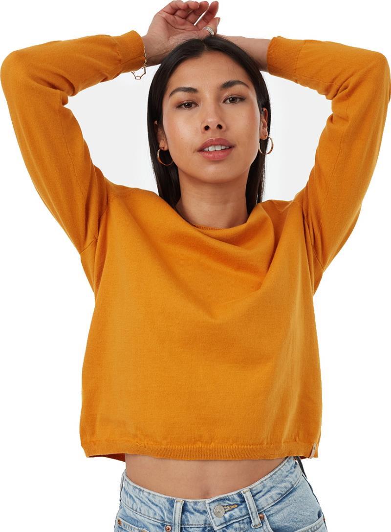 Highline Fine Gauge Sweater - Womens - Golden Oak 2