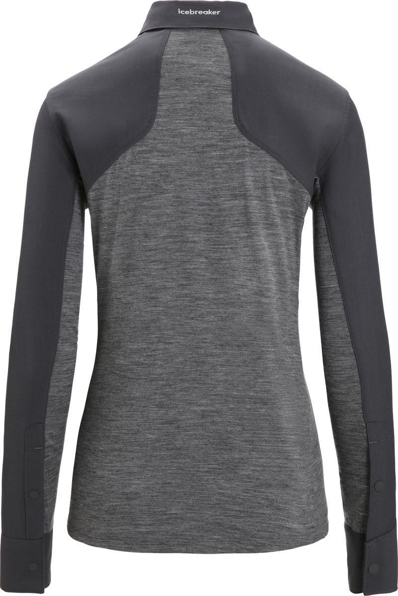 Hike LS Top - Womens - Gritstone Heather / Monsoon / CB 1
