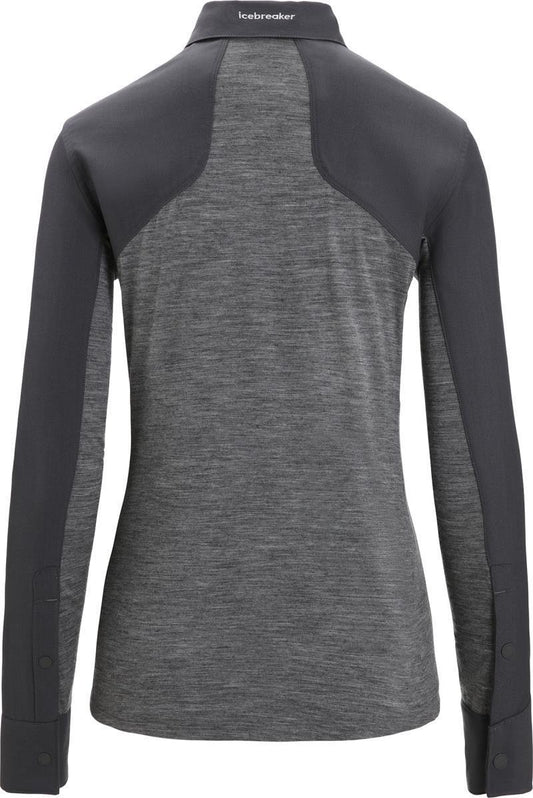 Hike LS Top - Womens - Gritstone Heather / Monsoon / CB 1