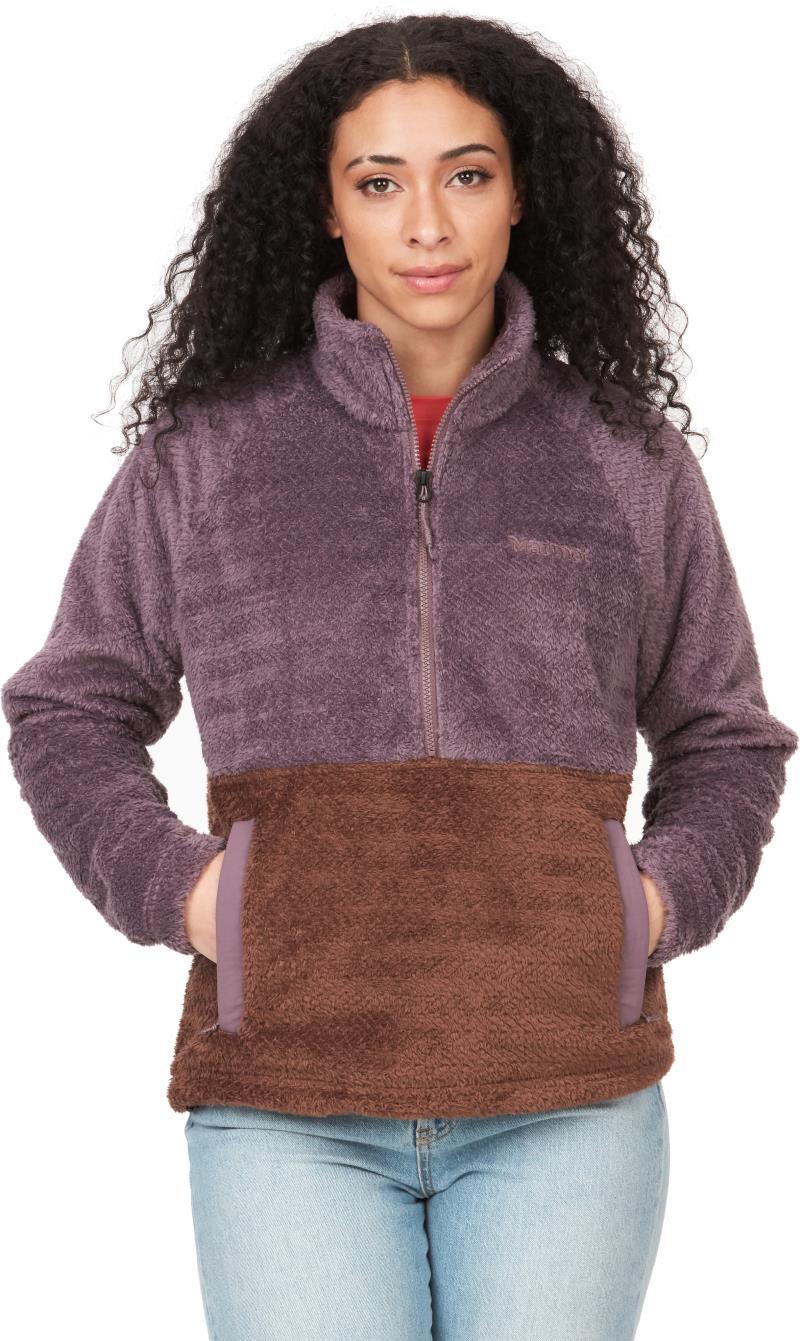 Homestead Fleece 1/2 Zip - Womens - Hazy Purple / Pinecone 1