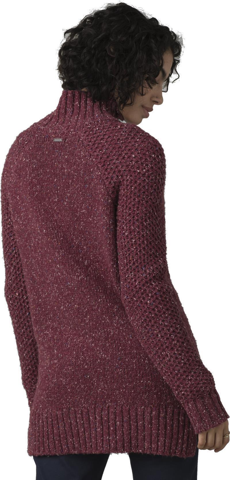 Ibid Sweater Tunic - Womens - Maroon 3