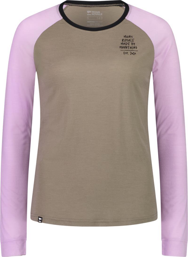 Icon Raglan - MBM Graffiti - Womens - Orchid Dawn 1