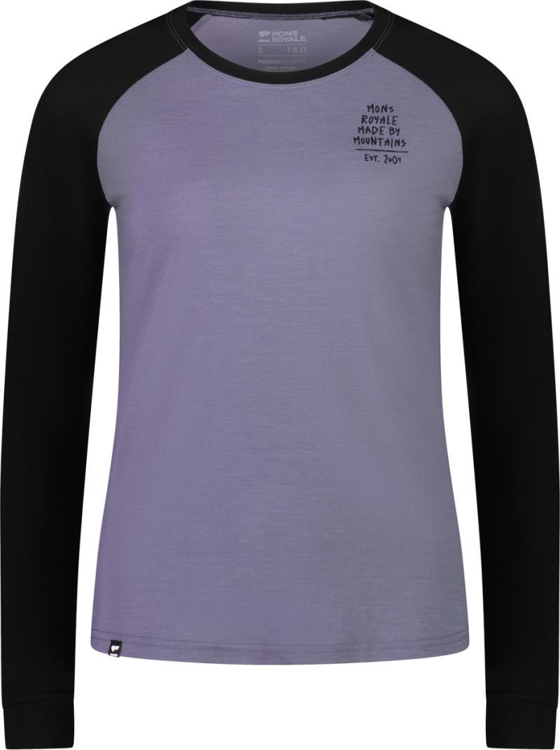 Icon Raglan - MBM Graffiti - Womens - Shark / Black 1