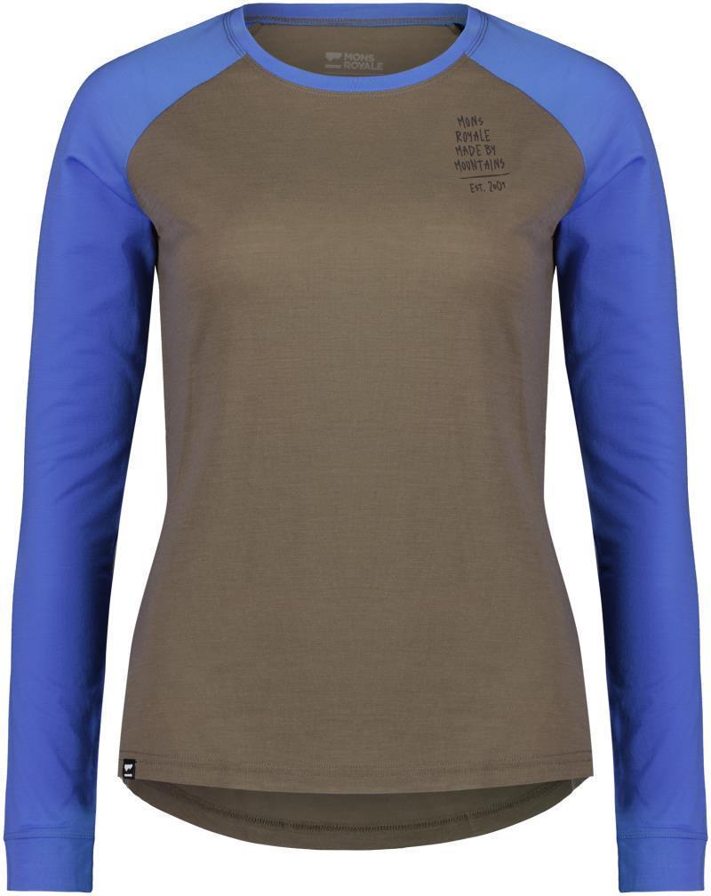 Icon Raglan - MBM Graffiti - Womens - Walnut / Cornflower 1