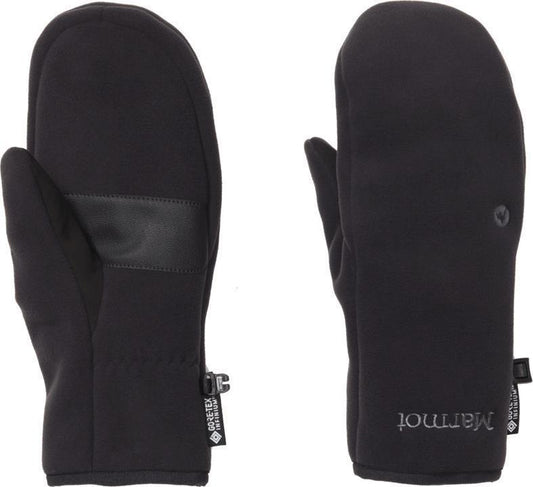 Infinium Windstopper Sherpa Lined Mitts - Black 1
