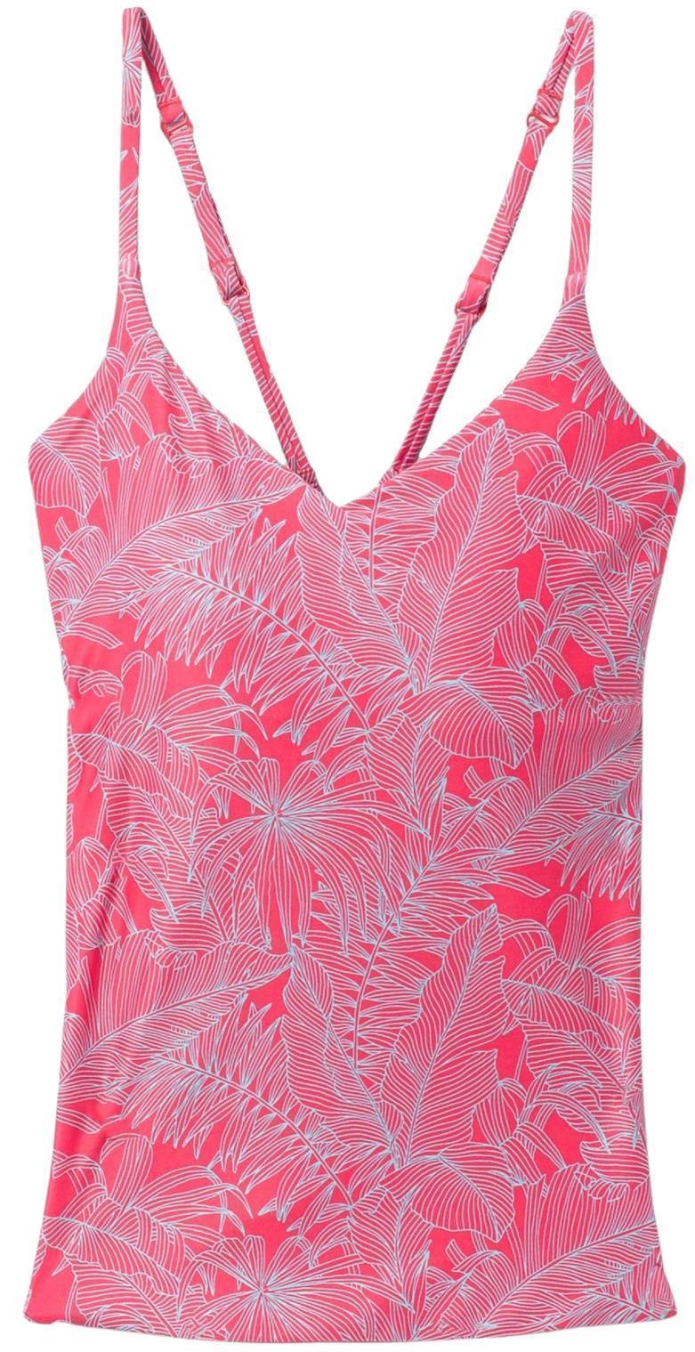 Jess Reversible Tankini - Womens - Papaya Fronds 1