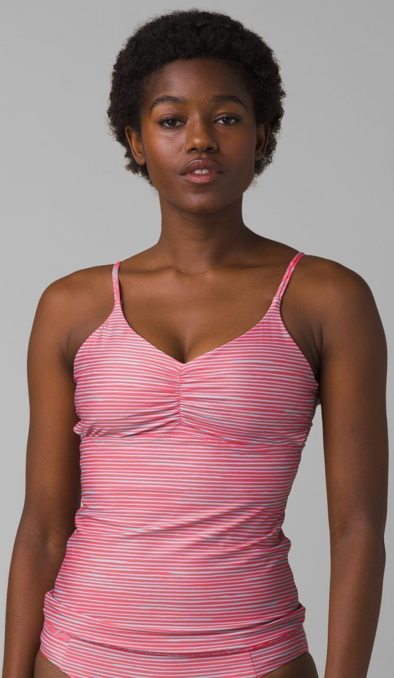 Jess Reversible Tankini - Womens - Papaya Fronds 4