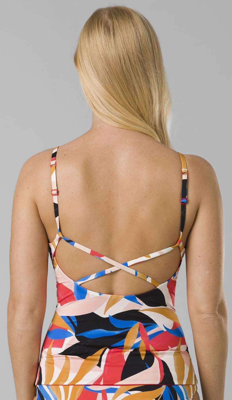Jess Reversible Tankini - Womens - Tropics 3
